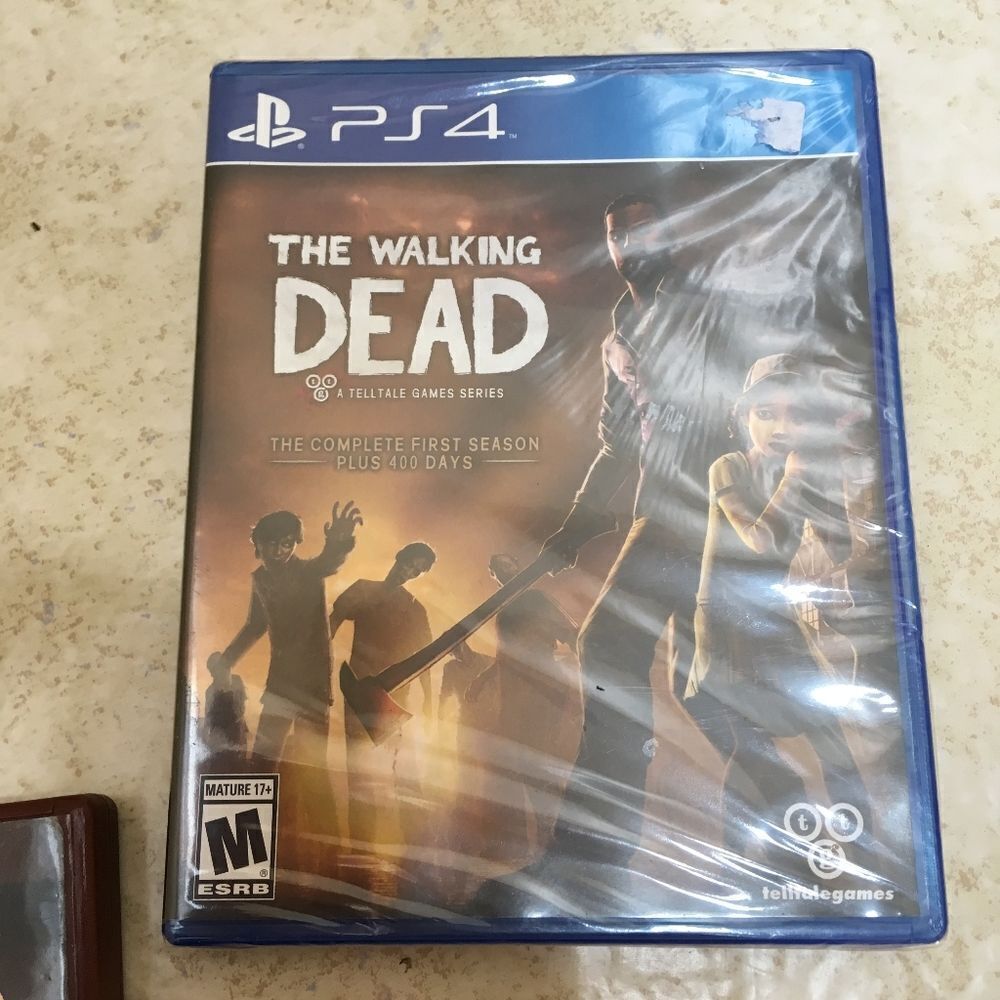 SEALED PS4 THE WALKING DEAD THE COMPLETE FIRST SEASON PLUS 400 DAYS